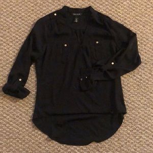 White House Black Market black blouse
